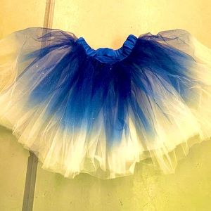 NWOT💫 Blue+White Sparkle Tutu!